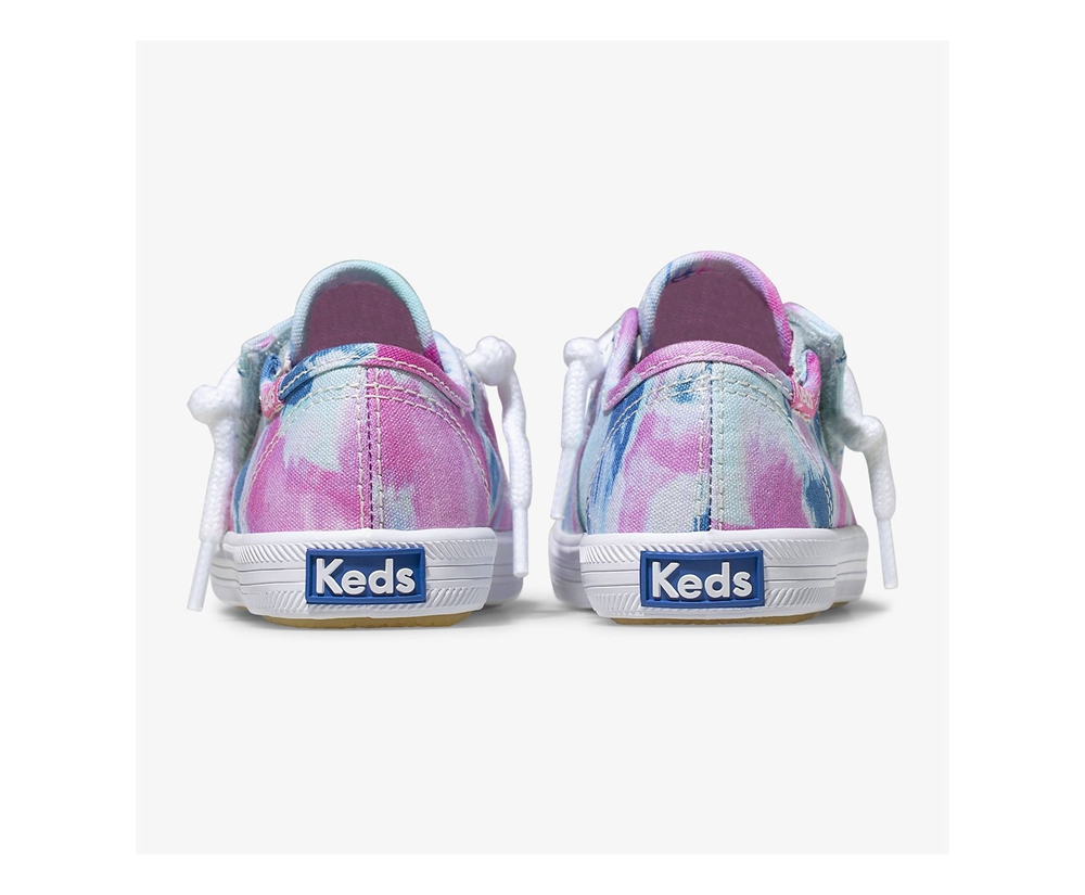 Tenis Keds Niña Blancos/Rosas - Kickstart Jr. - 2749-YTSQZ